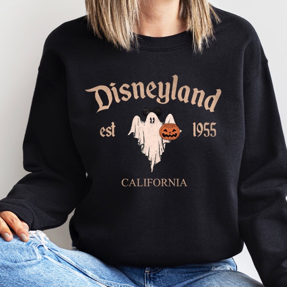 Disneyland Mickey Mouse Ghost Swershirt